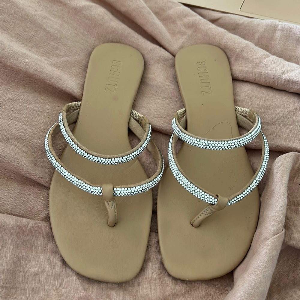Rhinestone/ jeweled sandals